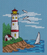 " Klart" набор для вышивания 8- 244 " Белеет парус" 